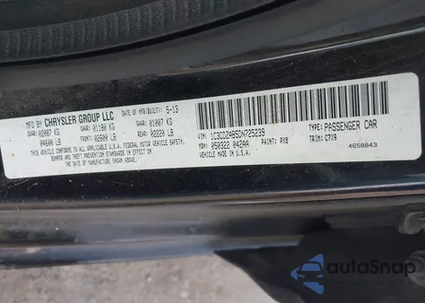 2013 Dodge Avenger Se z USA, uszkodzony, nr VIN 1C3CDZAB5DN725239